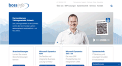 Desktop Screenshot of bossinfo.ch